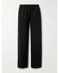 Skims - Classic Straight Leg Pants – Onyx – Hose Mit Geradem Bein Aus Jersey Aus Einer Baumwollmischung - Lyst