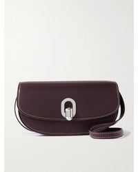 SAVETTE - Tondo Crescent Leather Shoulder Bag - Lyst