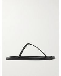 St. Agni - T Leather Sandals - Lyst