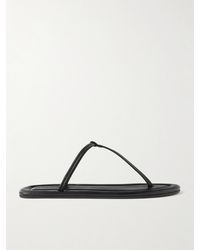 St. Agni - T Leather Sandals - Lyst
