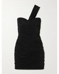 Isabel Marant - Mylenia Asymmetrisches Minikleid Aus Stretch-Jersey Mit Raffungen - Lyst