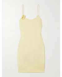 Maygel Coronel - Jacinto Appliquéd Stretch-Jersey Mini Dress - Lyst
