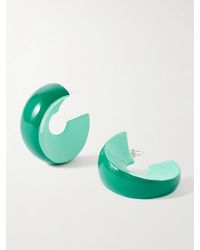 Uncommon Matters - Creole Wood Hoop Earrings - Lyst