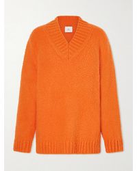 The Elder Statesman - Sundance Brushed Cashmere Sweater - Lyst