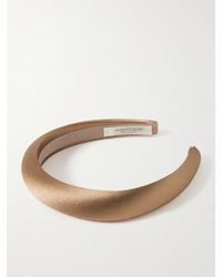 Jennifer Behr - Tori Silk-Satin Headband - Lyst