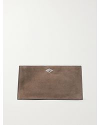 Metier - Ease 28 Suede Clutch - Lyst