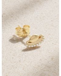Alison Lou - Planet Einzelner Ohrstecker Aus 14 Karat Mit Diamanten - Lyst