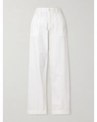 Matteau - Cotton Straight-Leg Pants - Lyst