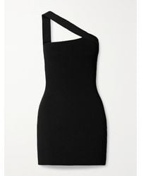 GAUGE81 - Soria One-Shoulder Ribbed-Knit Mini Dress - Lyst