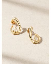 SHAY - 18-Karat Diamond Earrings - Lyst