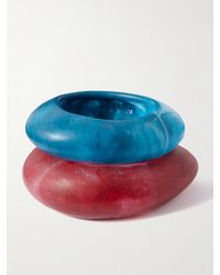 Dinosaur Designs - Rock Medium And Large Set Of Two Resin Bangles - Lyst