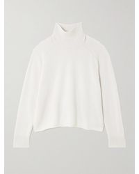 James Perse - Recycled-Cashmere Turtleneck Sweater - Lyst