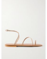 K. Jacques - Loki Leather Thong Sandals - Lyst