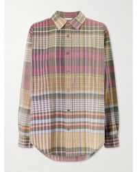 Aimé Leon Dore - Checked Cotton Shirt - Lyst