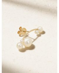 Sophie Bille Brahe - Stellari 14-Karat Recycled Pearl Single Earring - Lyst