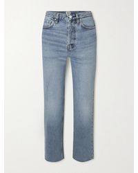 TOTEME - Net Sustain Classic Cut High-Rise Straight-Leg Organic Jeans - Lyst