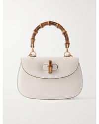 Gucci - Bamboo 1947 Leather Shoulder Bag - Lyst