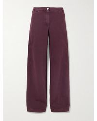 Another Tomorrow - Organic Wide-Leg Jeans - Lyst