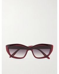 Barton Perreira - Bessie Cat-Eye Acetate Sunglasses - Lyst