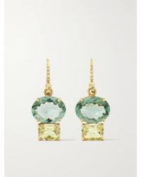 Irene Neuwirth - Gemmy Gem Ohrringe Aus 18 Karat Mit Turmalinen - Lyst