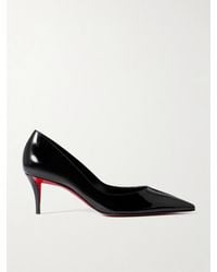 Christian Louboutin - Miss Z 60 Patent-Leather Pumps - Lyst