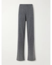 Extreme Cashmere - Rush Cashmere-Blend Straight-Leg Sweatpants - Lyst