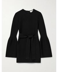 Gabriela Hearst - Tenas Belted Wool And Cashmere-Blend Mini Dress - Lyst