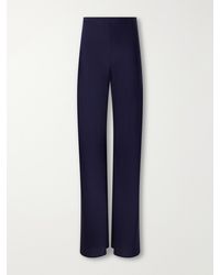 Veronica Beard - Braddok Cady Straight-Leg Pants - Lyst
