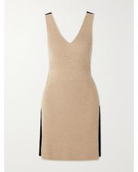 Loewe - Backless Ribbed Wool Tunic - Lyst