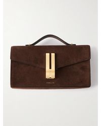 DeMellier London - Pochette En Daim The Vancouver - Lyst