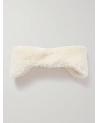 Yves Salomon - Shearling Earmuffs - Lyst