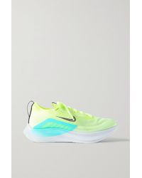 Nike Zoom Fly 4 Flyknit Trainers - Yellow