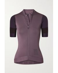 Rapha Pro Team Training Color-block Stretch Cycling Jersey - Purple