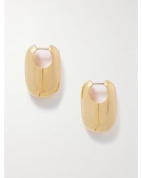 Laura Lombardi - Vola-Plated Hoop Earrings - Lyst