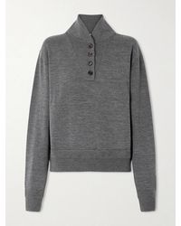 Veronica de Piante - Alicia Wool Polo Shirt - Lyst