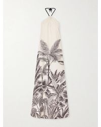 ANDRES OTALORA - Kalahari Printed Cotton-Poplin Maxi Dress - Lyst