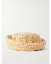 Gigi Burris Millinery - Laura Woven Raffia Pillbox Hat - Lyst