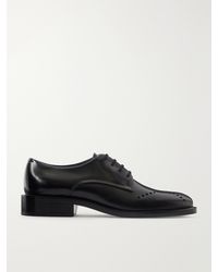 Jil Sander - Perforated Leather Brogues - Lyst