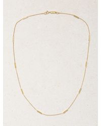 Jennifer Meyer - Bar-By-The-Inch Kette Aus 18 Karat - Lyst