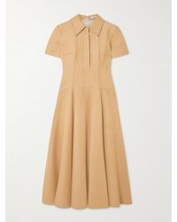 Emilia Wickstead - Jody Paneled Cotton-Blend Jacquard Shirt Dress - Lyst