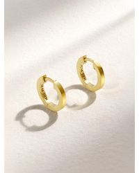 Jennifer Meyer - Small Huggies 18-Karat Hoop Earrings - Lyst