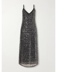 Isabel Marant - Nevana Sequin-Embellished Tulle Midi Dress - Lyst