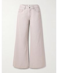 Agolde - Clara Baggy Low-Rise Wide-Leg Jeans - Lyst