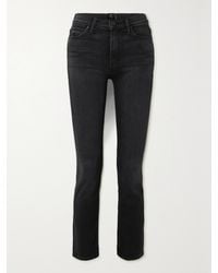 Mother - Net Sustain The Dazzler Ankle Mid-Rise Slim-Leg Jeans - Lyst