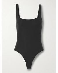 Skims - Fits Everybody Square Neck Bodysuit – Onyx – String-Body - Lyst