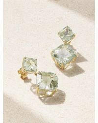 Mateo - 14-Karat Amethyst Earrings - Lyst