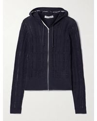 Our Legacy - Compact Distressed Cotton-Blend Hoodie - Lyst