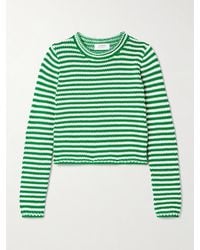 La Ligne - Mini Marina Striped Cotton Sweater - Lyst