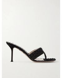 Christen - Helix 75 Leather Thong Sandals - Lyst