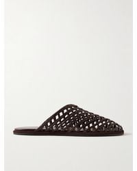 Neous - Atik Leather Slippers - Lyst